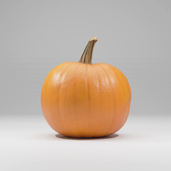 Colección de calabazas realistas 3D perfectas para tus diseños y proyectos otoñales. 