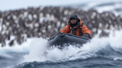 Ukrainian scientists tracking penguin colonies for biodiversity studies around Galindez Island antarctica, ukraine, penguins, research, biodiversity, vernadsky station, nature, eco