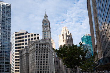 chicago city skyline