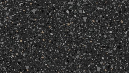 Close up view of a dark speckled textured surface