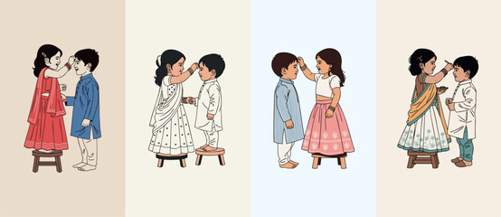 Indian karwa chauth festival card background