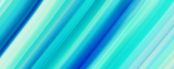 Fototapeta premium Abstract background with diagonal stripes in shades of blue and turquoise