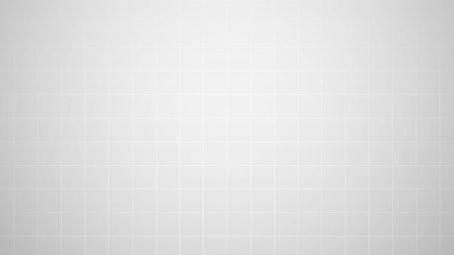 Grid white background pattern loop animation