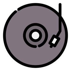 vinyl disc icon