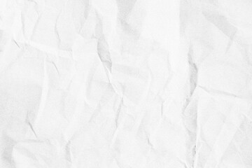 Crumpled Paper Poster Photo Effect Mockup, Crumpled Paper texture overlay effect