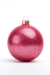 A Christmas ball glitter decoration christmas.