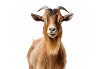 Fototapeta premium Goat livestock wildlife mammal.