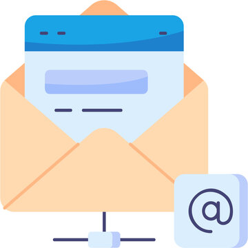 Email Hosting Illustration