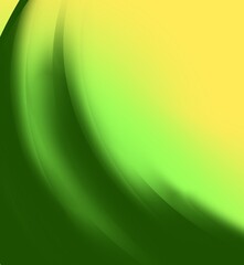 Green color wallpaper design smooth decoration  wavy glow