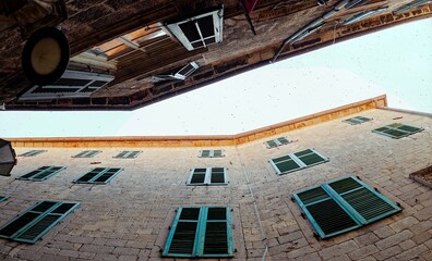 building in the city