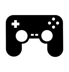 joystick game controller isolated on white