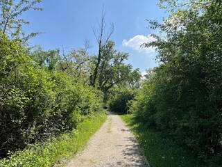 Walking and running trails around the Jarun Lake (Croatia) - Rekreacijsko sportski centar Jarun ili staze za šetnju i trčanje oko športsko-rekreacijskog centra Jarunsko jezero (Zagreb, Hrvatska)