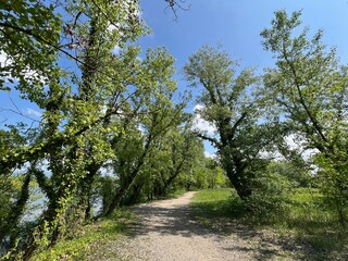 Walking and running trails around the Jarun Lake (Croatia) - Rekreacijsko sportski centar Jarun ili staze za šetnju i trčanje oko športsko-rekreacijskog centra Jarunsko jezero (Zagreb, Hrvatska)