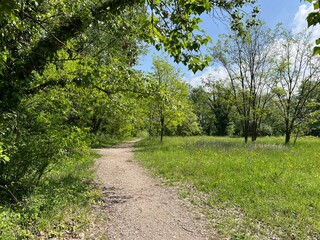 Walking and running trails around the Jarun Lake (Croatia) - Rekreacijsko sportski centar Jarun ili staze za šetnju i trčanje oko športsko-rekreacijskog centra Jarunsko jezero (Zagreb, Hrvatska)