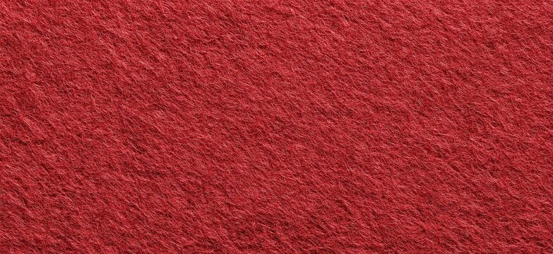 Textured, vivid red surface with diagonal, fuzzy details