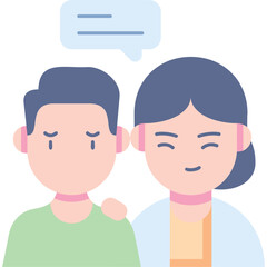 Fototapeta premium Support Illustration