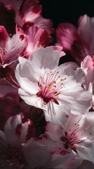 Elegant cherry blossom floral mobile wallpaper