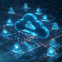 Cloud Storage Network, "Cloud Storage Design", "Digital Cloud Network", "Futuristic Cloud System", "Data Cloud Storage", "Tech Cloud Visualization", "Cloud Data Storage", "Digital Cloud Concept", "Dat