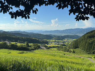 日本の田舎の風景