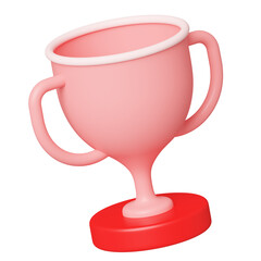 Trophy Award Icon 3D