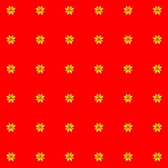 seamless red and yellow christmas pattern background