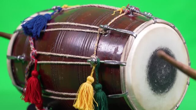 Haryana Dhol Drum - State Foundation Day Celebration Green Screen