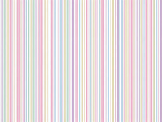 Colorful vertical stripes in pastel shades create soothing and harmonious pattern. design features mix of soft pink, blue, green, and yellow lines, offering calming visual effect