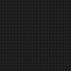 Seamless black checkered pattern. Vector graphics.