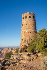 tower in the mountain