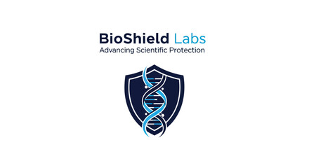 BioShield Labs logo showcasing scientific protection and innovation in healthcare.