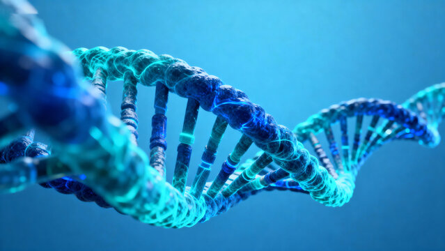 Double helix DNA strand