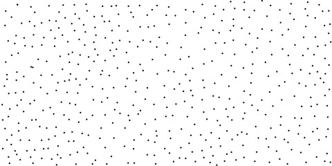 A seamless pattern of randomly scattered dots. A seamless pattern of large and small black polka dots.