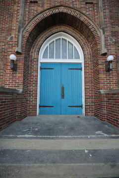 old church door