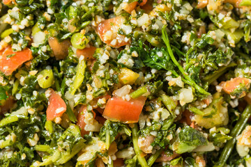 Healthy Homemade Tabbouleh Salad