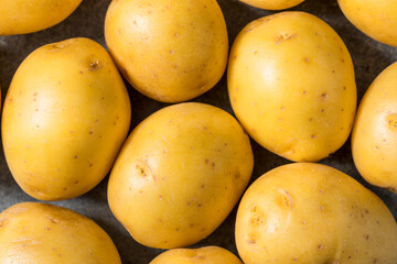 Organic Raw Yellow Potatoes