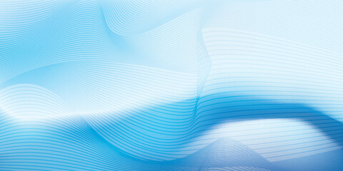 Light blue background with soft waves and lines that move simply and calmly.