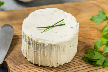 Healthy White Herby Chevre Cheese