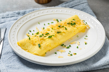Healthy Homemade Potato Chip French Omelette
