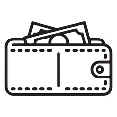 Flat icon with shadow vector icon