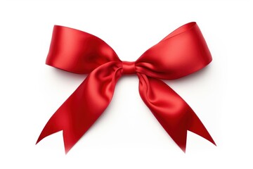 Ribbon white background celebration accessories.