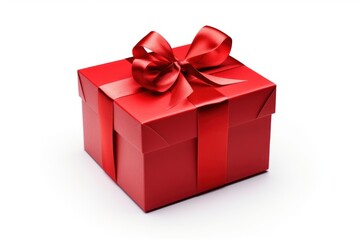 Obraz premium Gift box ribbon bow.