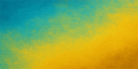 Abstract colorful watercolor background texture pattern with orange, yellow, pink, and blue light illustration design on vintage paper