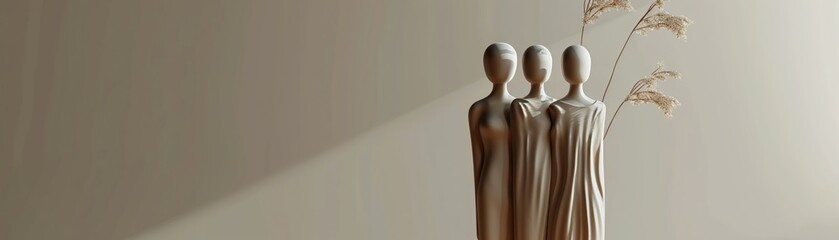 3D render icon  8K Sustainable fashioninspired 3D render clay style isolated on pure solid background of ecoconsciousness 3D Trend 2024