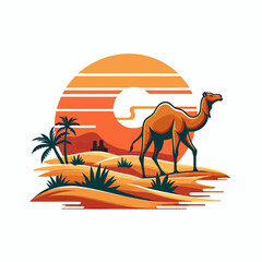 camel in desert  (6)