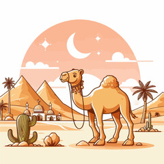 camel in desert  (7)