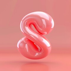 3D render icon  8K Abstract 3D render clay style isolated on pure solid background of innovation Pop Art 3D