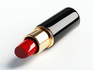 Luxurious red lipstick