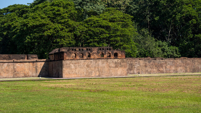 Tolatol Ghar of the Ahom Kingdom at Sibsagar in Assam India 3