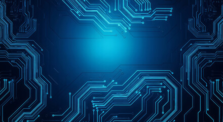 Abstract background in high-tech style with artificial lighting.