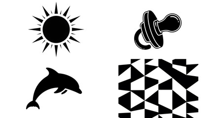 Baby Vision High Contrast Visual Stimulus  for Babies black and white picture newborn baby Visual Stimulation  for babies 1-3 months old